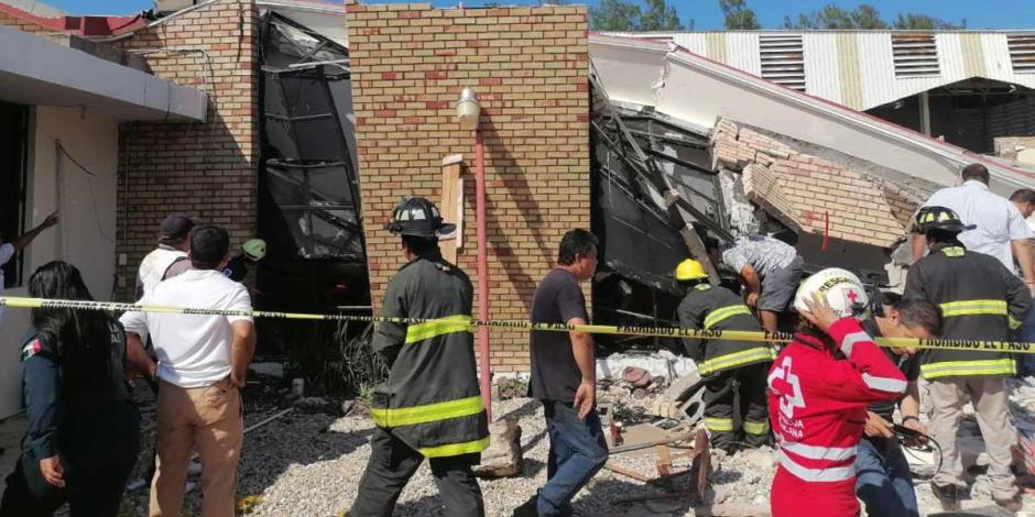 Ve la lista de personas hospitalizadas tras colapso de techo de iglesia en Ciudad Madero.