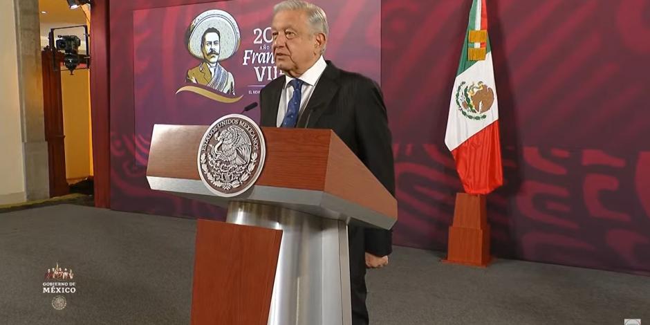 Andrés Manuel López Obrador, Presidente de México, este miércoles 3 de octubre.