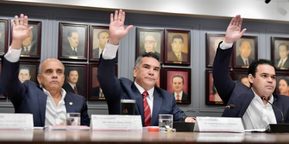PRI formaliza expulsión de Osorio Chong, Ruiz Massieu, Eruviel Ávila y Omar Fayad.