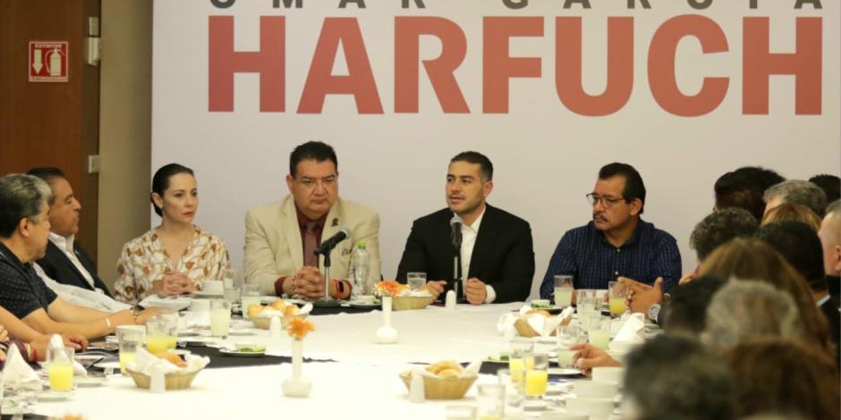 Omar García Harfuch reconoció el trabajo y los liderazgos sindicales