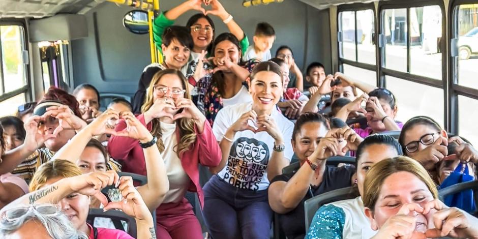 Marina del Pilar anuncia crecimiento del Transporte Violeta en Tijuana