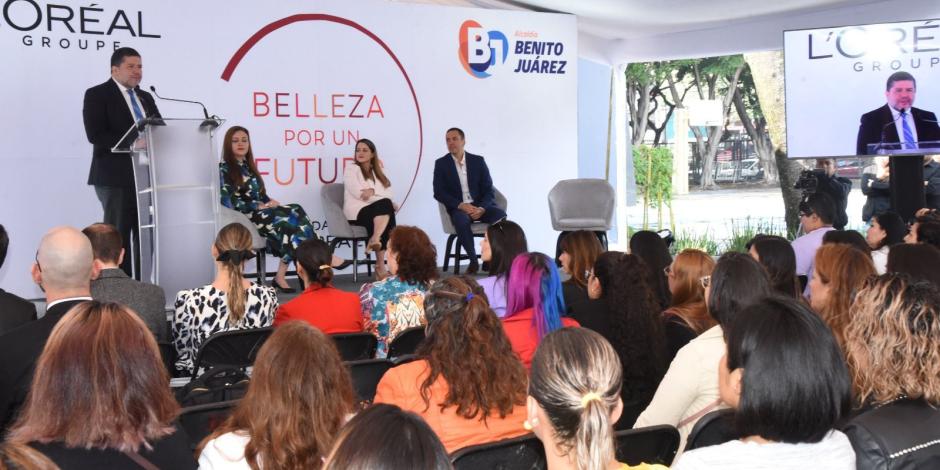 Alcaldía Benito Juárez y Grupo L'Oréal se unen para empoderar a mujeres con "Belleza por un Futuro".