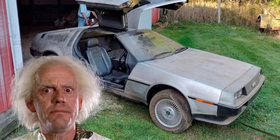 El DeLorean se hizo famoso por 'Volver al Futuro'.