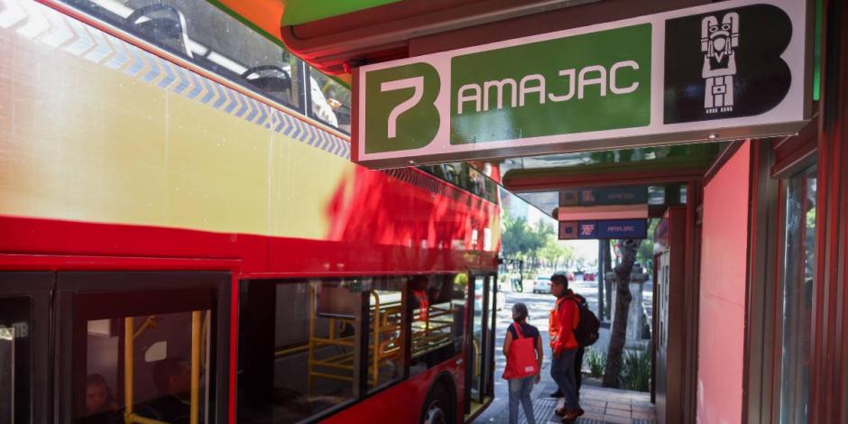 Estación Reforma del Metrobús de CDMX ahora se llama Amajac.
