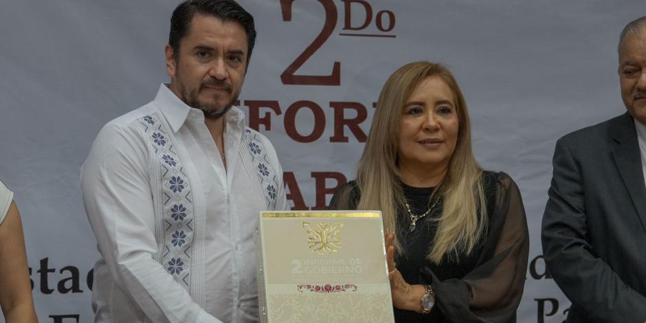 Gobierno de Evelyn Salgado entrega 2do Informe de Gobierno y Paquete Fiscal 2024 al Congreso de Guerrero