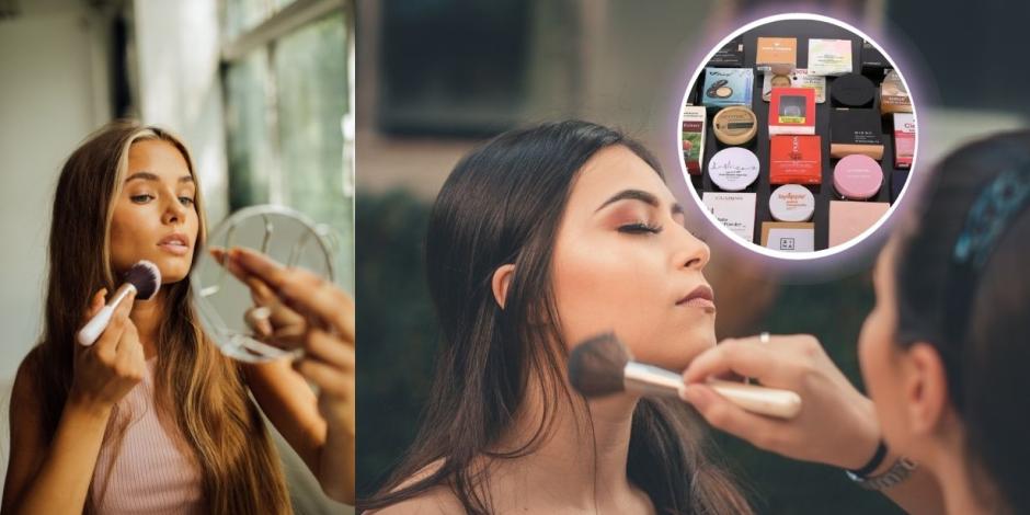 La Profeco realizó un análisis de calidad de marcas de maquillaje en polvo compacto; reveló cuáles si pasaron la prueba.