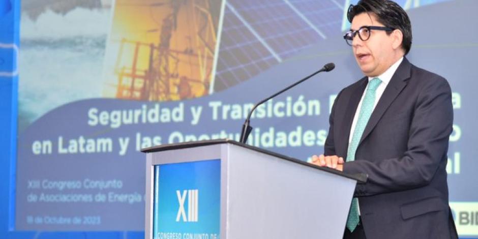 Marcelino Madrigal, jefe de la División de Energía del BID, ayer.