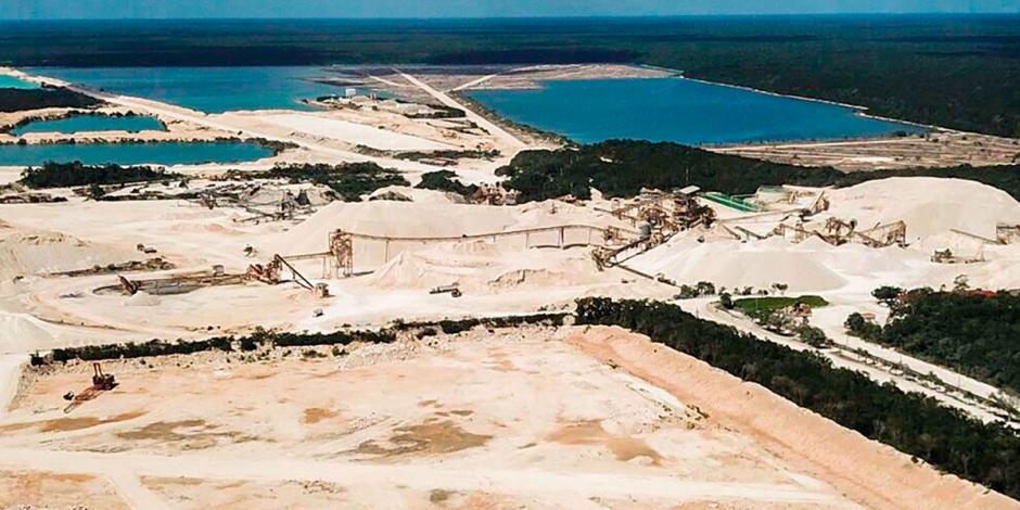 Imagen de archivo de Vulcan Materials en Playa del Carmen.