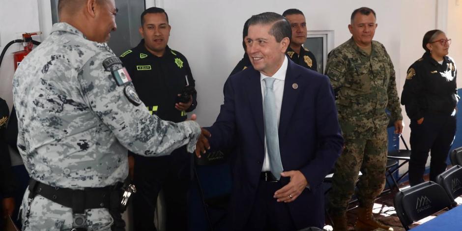 La coordinación con la SSC, la Guardia Nacional y la Secretaría de Marina, facilita la llegada de la autoridad a las zonas de mayor peligro y fortalece la operatividad, aseguró el alcalde Giovani Gutiérrez.