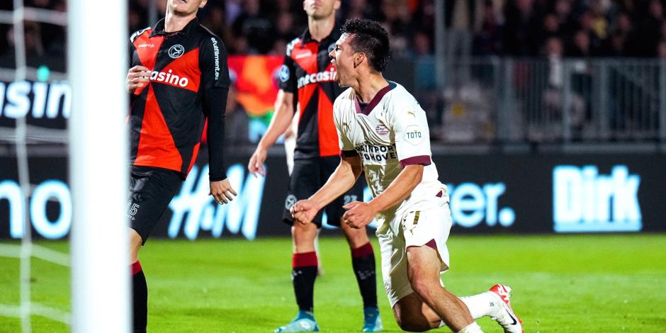 Hirving Lozano busca su primera victoria en Champions con el PSV.