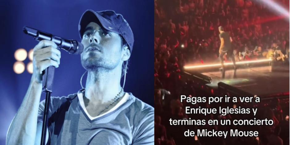 Se burlan de Enrique Iglesias por cantar con voz de Mickey Mouse
