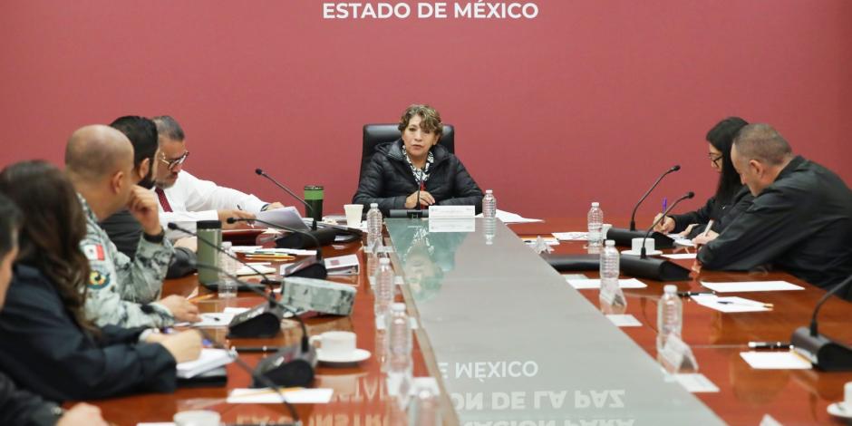 Delfina Gómez, gobernadora del Estado de México.