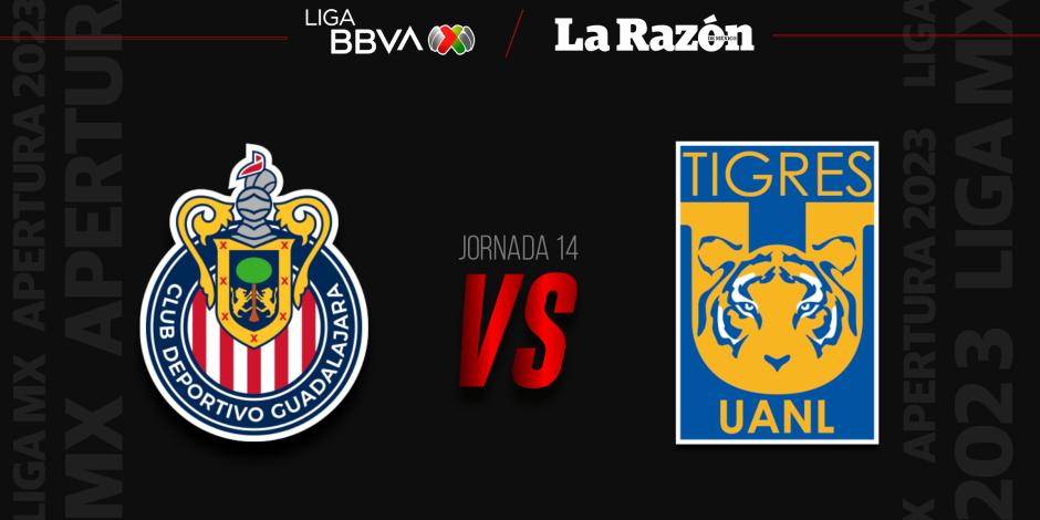 Chivas vs Tigres | Jornada 14 Apertura 2023 Liga MX