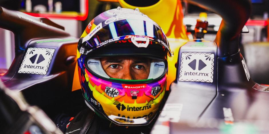 Checo Pérez se prepara para el Gran Premio de México de F1
