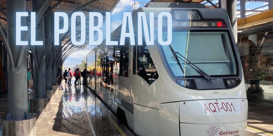 Tren 'El Poblano' conectará a Puebla con la CDMX.