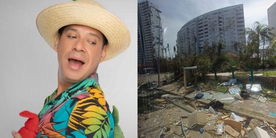 El Costeño revela que su familia tuvo que saquear en Acapulco para comer: 'nos duele'