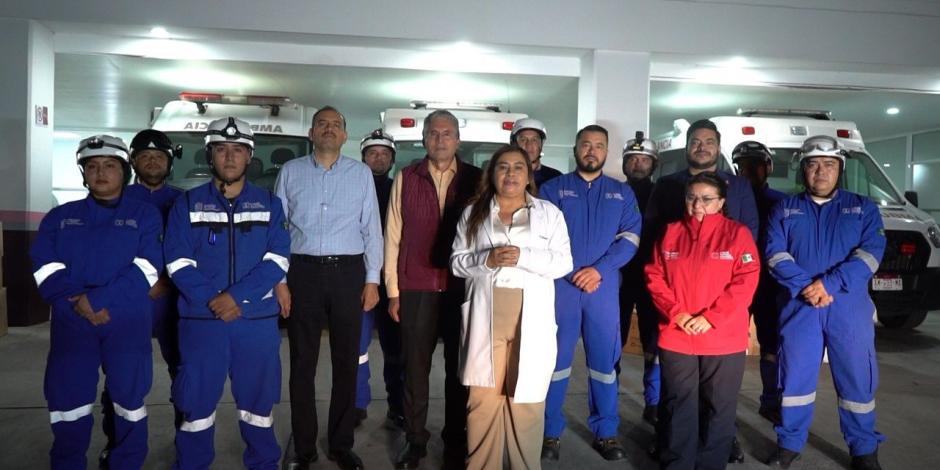 Médicos y paramédicos de la Secretaría de Salud de Michoacán brindarán atención médica a los afectados por 'Otis' en Acapulco, Guerrero