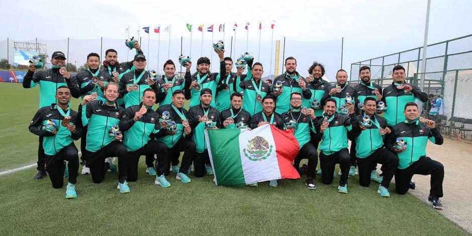 El equipo mexicano de beisbol obtuvo la medalla de bronce en los Juegos Panamericanos 2023.