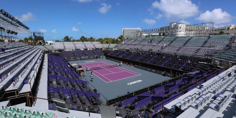 Cancún, Quintana Roo, será sede del WTA Finals.