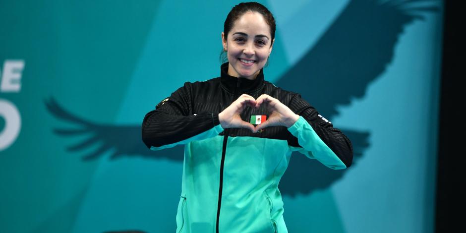 Yadira Silva de México en los Juegos Panamericanos Santiago 2023