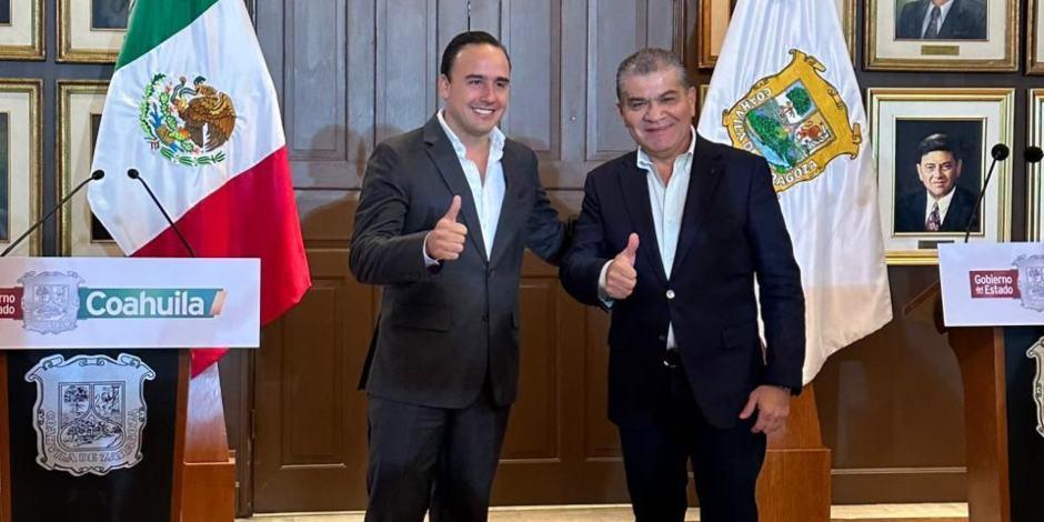 Miguel Riquelme y Manolo Jiménez anuncian inicio de Entrega – Recepción en Coahuila.
