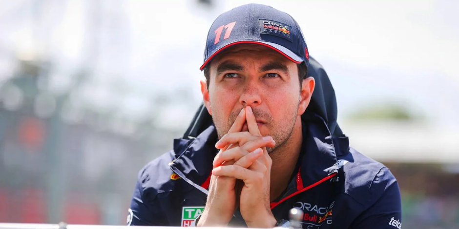 Checo Pérez corre para Red Bull en la F1