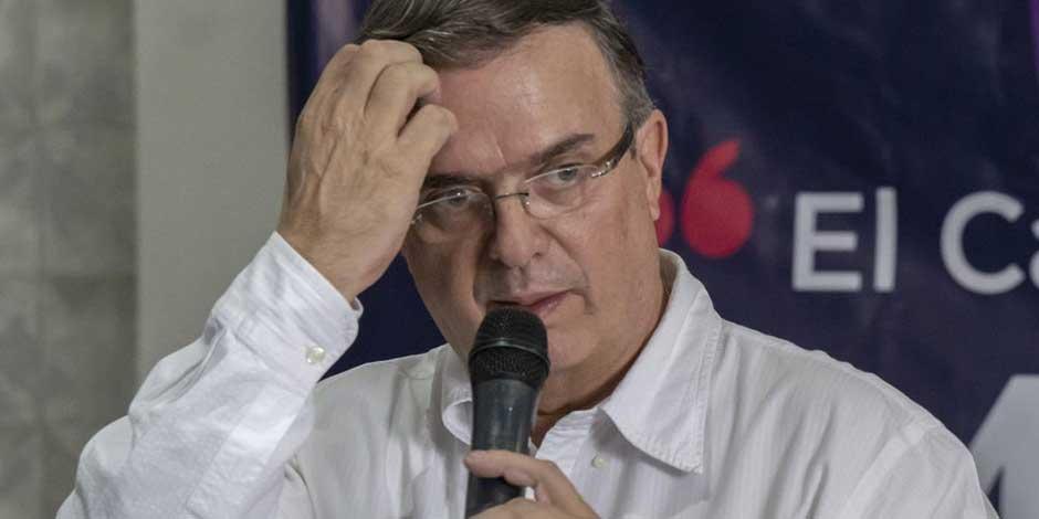Marcelo Ebrard aplaza decisión de permanecer o no en Morena