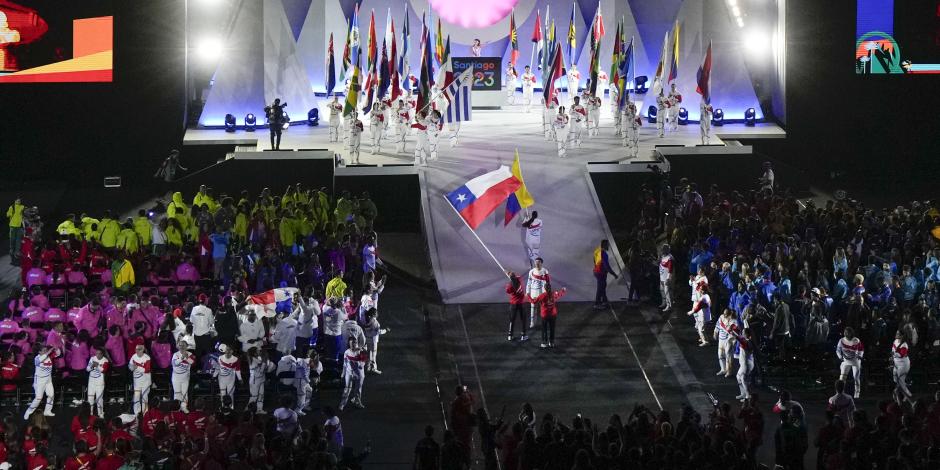 Ceremonia de clausura de los Juegos Panamericanos Santiago 2023.