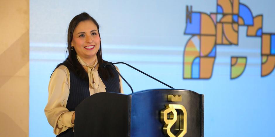 Secretaria de Cultura, Melissa Segura Guerrero.