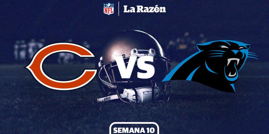 Chicago Bears vs Carolina Panthers | Semana 10 NFL