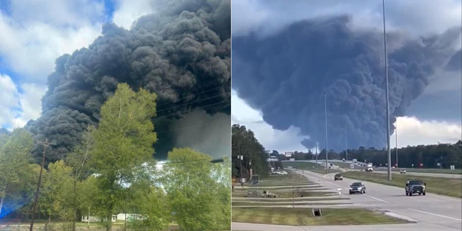 Explosión de planta química en Texas provocó el desalojo de residentes.