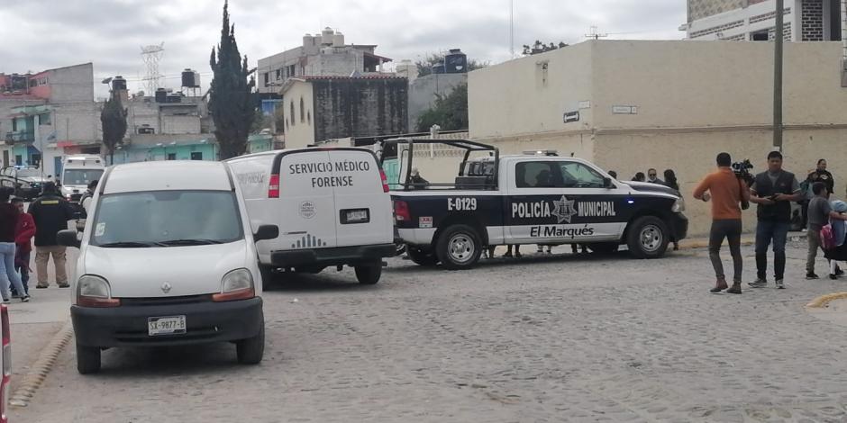 Un menor murió este martes de un disparo en la cabeza en la primaria Miguel Hidalgo, en el municipio de El Marqués, en Querétaro, tras accionar la pistola por accidente.