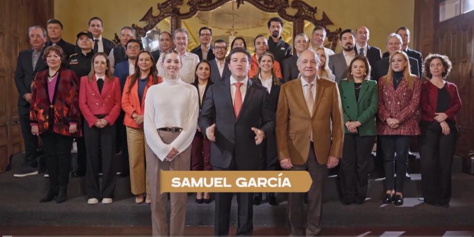 Samuel García hizo una publicación en redes sociales.