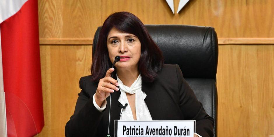 La titular del IECM, Patricia Avendaño Durán, aquí en imagen de archivo.