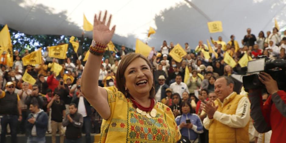 Xóchitl Gálvez asegura que le toca a una mujer ser presidenta, pero no a cualquiera.