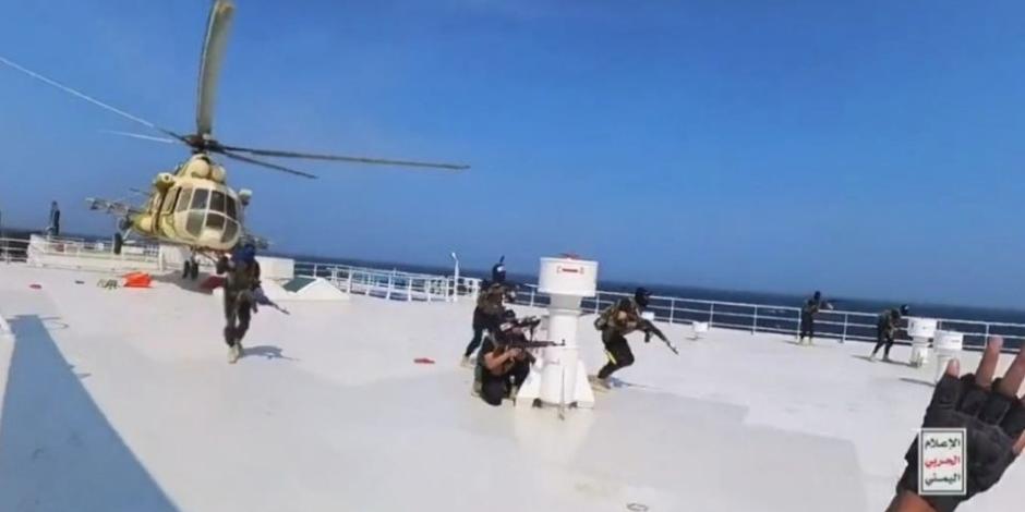 Confirma SRE que hay dos mexicanos en carguero secuestrado en el Mar Rojo │ VIDEO
