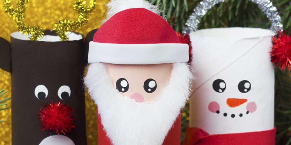 Decoración de Navidad: Cómo hacer tus adornos con rollos de papel fácil y barato