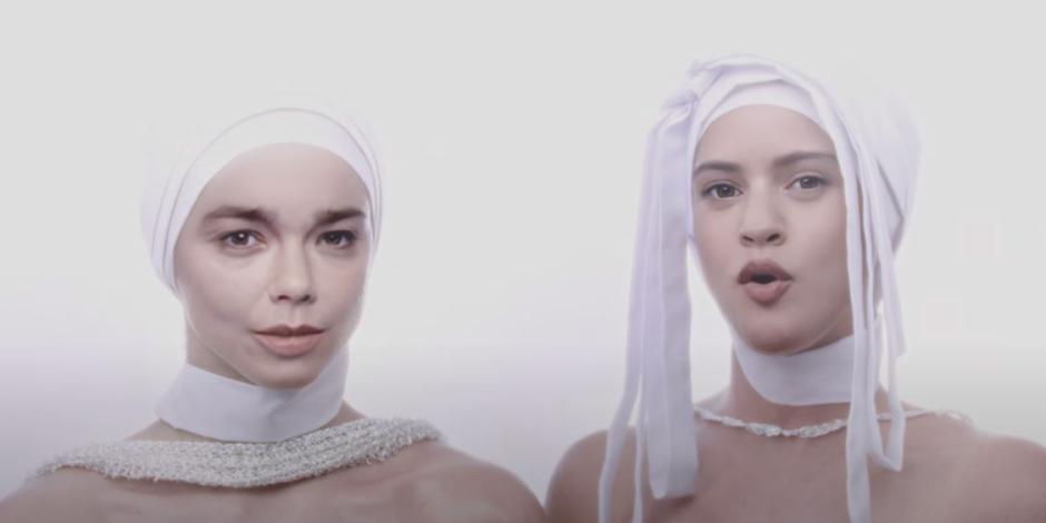 Björk y Rosalía lanzan canción con fines de beneficiencia