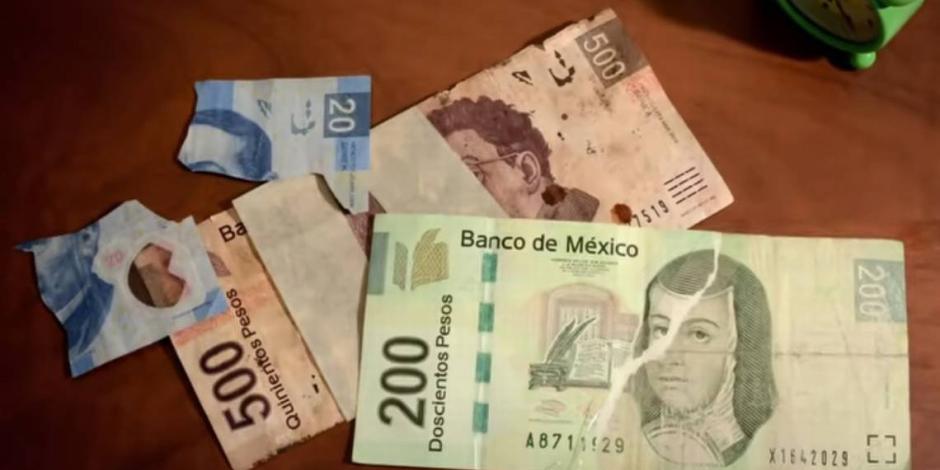 La app de Banxico te permite saber si sirven los billetes o monedas deterioradas.