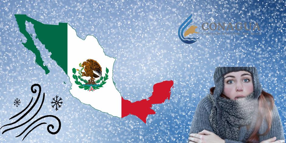 ¿Cuándo entra a México el fenómeno meteorológico DANA que provocará nieve y mucho frío?