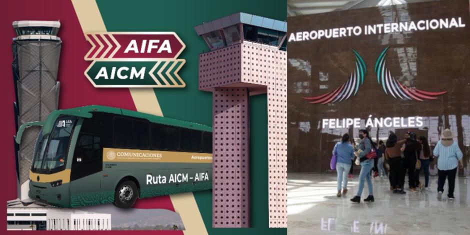 Habrá una nueva ruta que conectará al AICM con el AIFA.