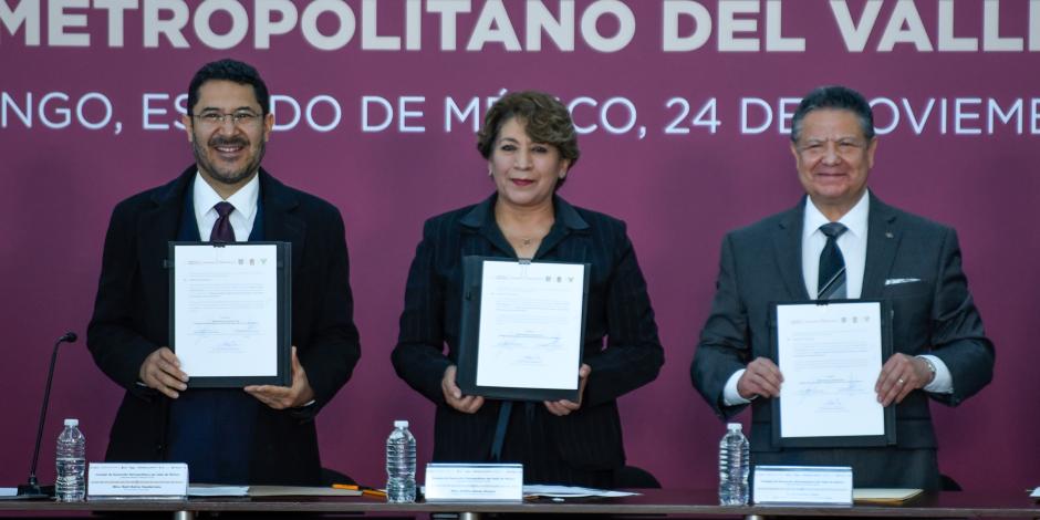 Los trabajos permitirán la creación del Corredor Industrial Ciudad de México-Hidalgo-Estado de México, así como la integración de una agenda metropolitana conjunta.