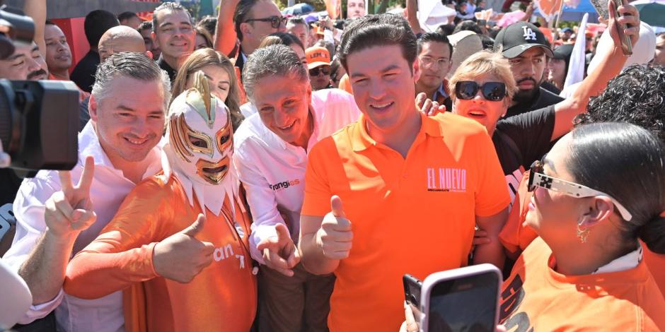 Samuel García Sepúlveda confió en que México se pintará de naranja, representado por Movimiento Ciudadano en las siguientes elecciones del 2 de junio del año entrante