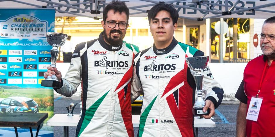 Alejandro Mauro y Diego Sanjuán se proclamaron campeones de la temporada dentro de la categoría Rally 2.