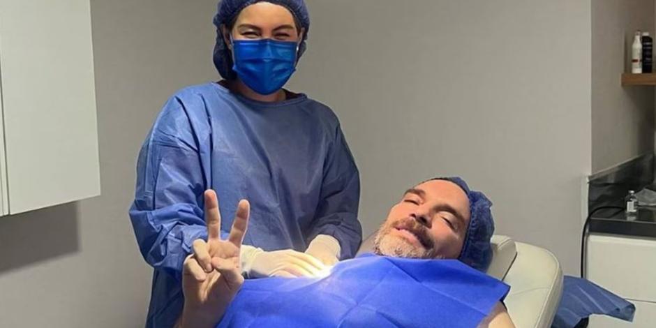Julián Gil revela que tiene cáncer de piel otra vez y que lo operaron