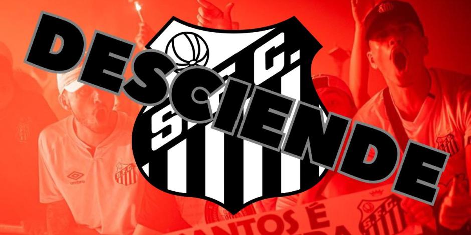 Santos FC desciende a la Serie B del Campeonato Brasileño por primera vez en su historia
