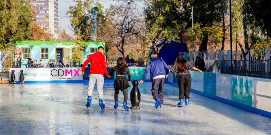 Estas alcaldías de la CDMX tendrán pistas de hielo gratuitas y villas navideñas en diciembre y hasta el 6 de enero de 2024.