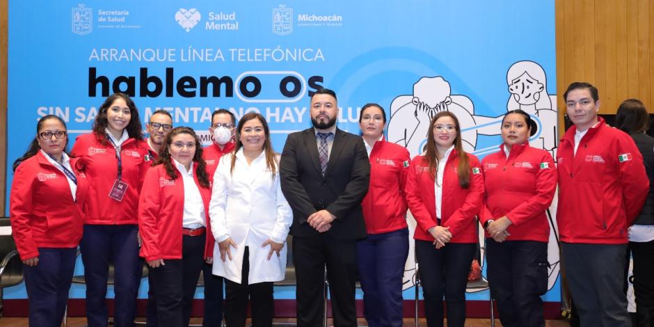 ¡Telefonazo de la vida! Michoacán lanza línea de auxilio para atención a la salud mental
