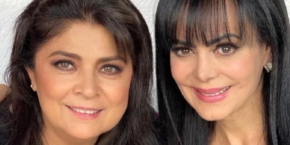 Las actrices compartieron créditos en la telenovela "Corona de Lágrimas"