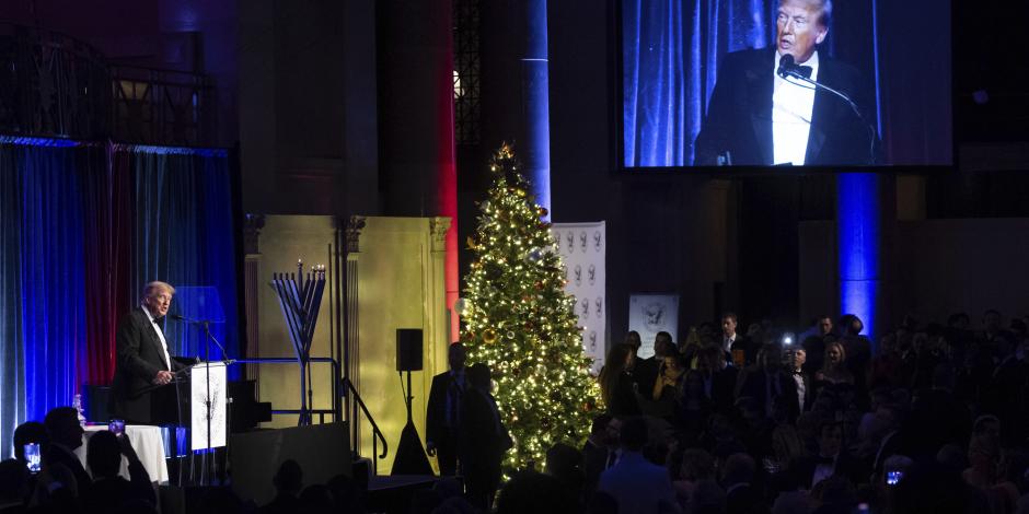 El exmandatario de EU, durante una gala en Nueva York, el pasado 9 de diciembre.
